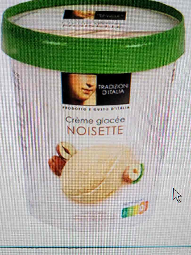 Cremes glacees - marque tradizioni d'italia - plusieurs références : photo du produit rappelé le 02/09/2022
