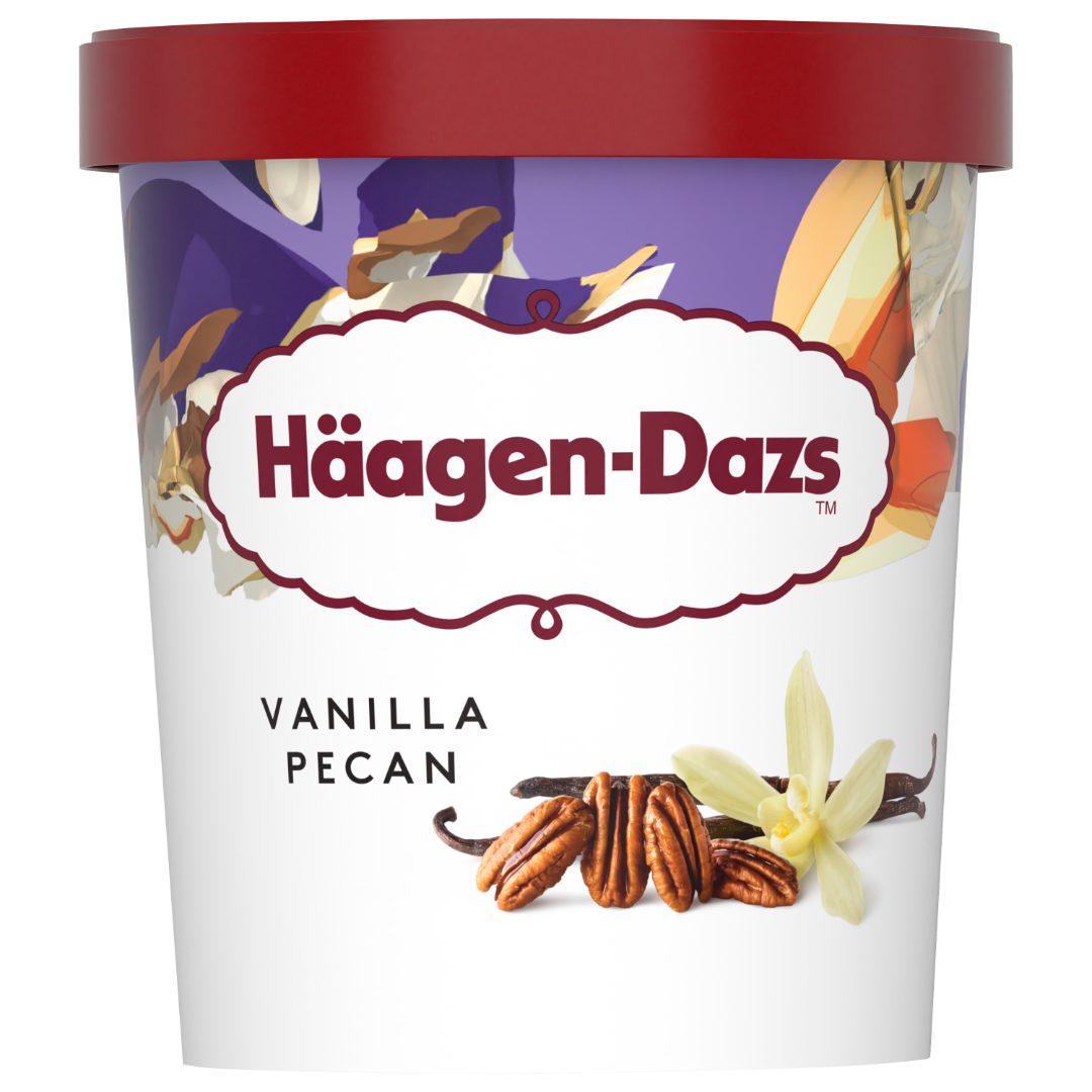 Crèmes glacées minicups et pots 1/3 Häagen-Dazs : photo du produit rappelé le 05/08/2022