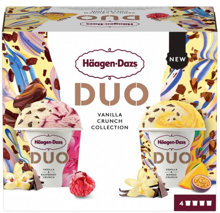 Crèmes glacées multi-pack 2/3 - mise à jour Häagen-Dazs : photo 3 sur 3 du produit rappelé le 09/09/2022