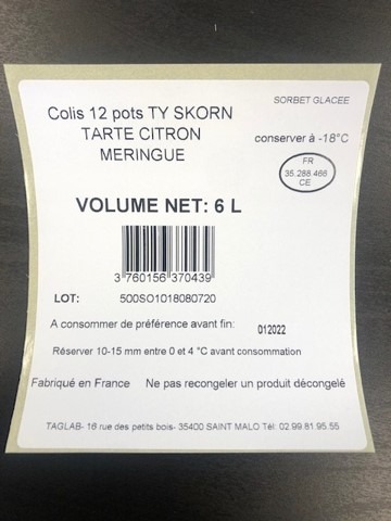 Cremes glacees Ty Skorn - Moustache - Coup de Pate - Sanchez : photo 2 sur 5 du produit rappelé le 18/06/2021