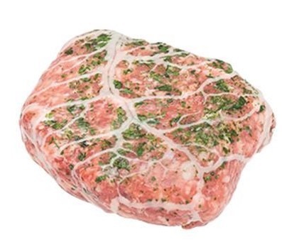 Crépinettes de porc vendues au rayon boucherie traditionnelle Sans Marque : photo du produit rappelé le 23/08/2021