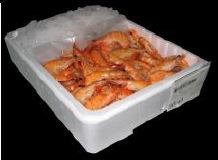 Crevettes entières cuites réfrigérées : photo du produit rappelé le 20/09/2022