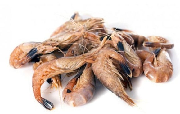 Crevettes grises cuites : photo du produit rappelé le 12/09/2025