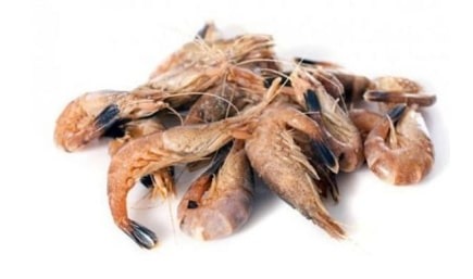 Crevettes grises cuites : photo du produit rappelé le 06/11/2025
