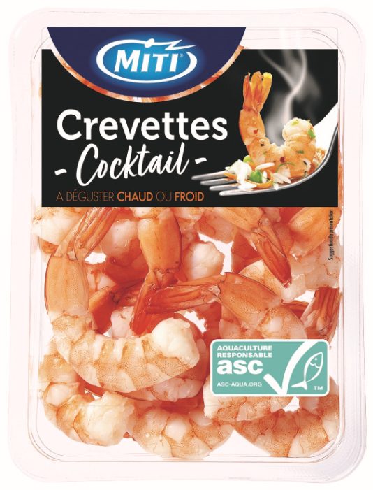 Crevettes natures asc Miti : photo 2 sur 4 du produit rappelé le 01/10/2025