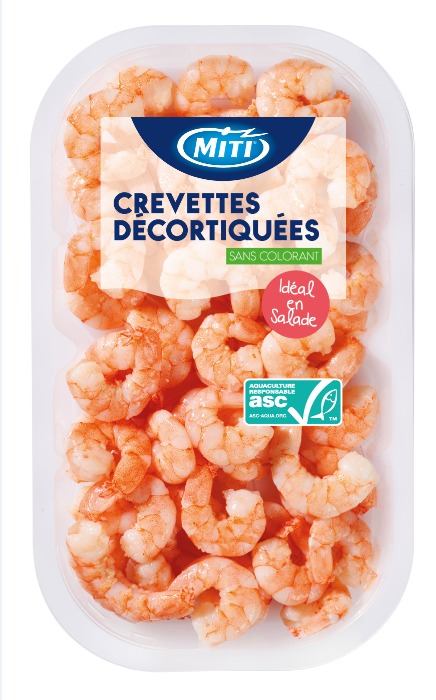 Crevettes natures asc Miti : photo 3 sur 4 du produit rappelé le 01/10/2025