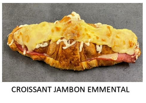 Croque monsieur et croissant jambon emmental Kirn : photo 2 sur 2 du produit rappelé le 01/08/2025