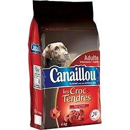 Croquette chien croc tendres Canaillou : photo du produit rappelé le 27/12/2024