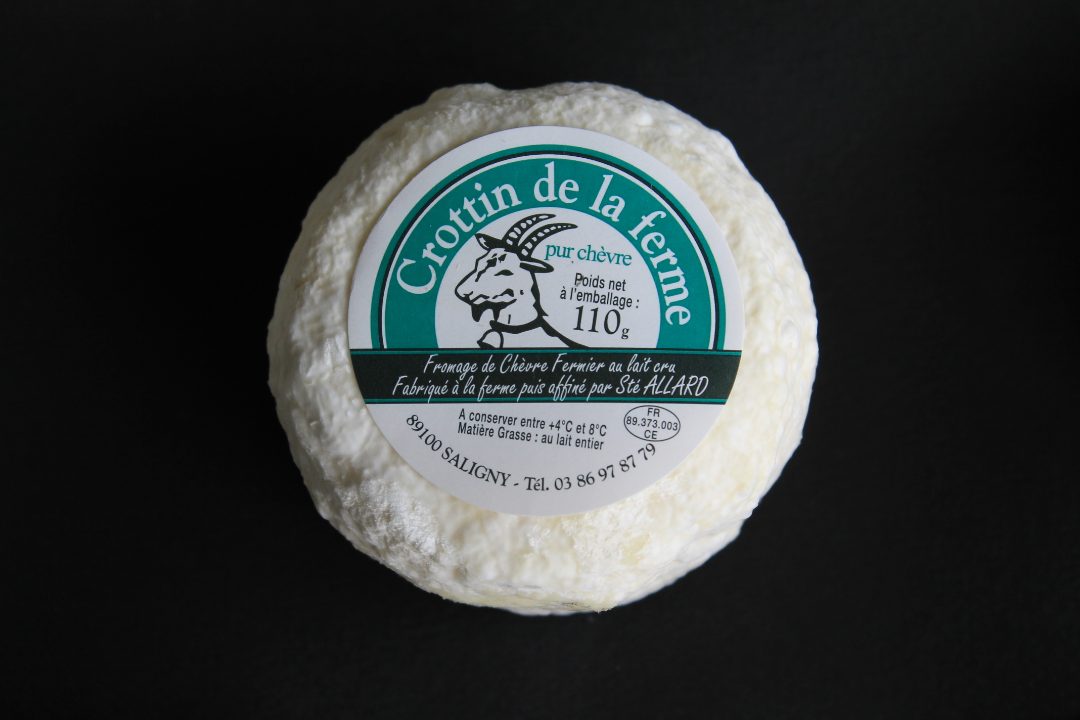 Crottin de la ferme : photo du produit rappelé le 27/06/2025