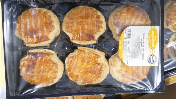 Croustillant de saint-jacques aux petits legumes Andre Loussouarn : photo 2 sur 2 du produit rappelé le 12/04/2022