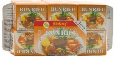 Cubes de bouillon de bun rieu crabe 75g bao long : photo du produit rappelé le 07/08/2025
