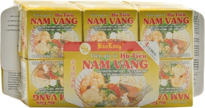 Cubes de bouillon de nam vang 75g bao long : photo du produit rappelé le 18/07/2025