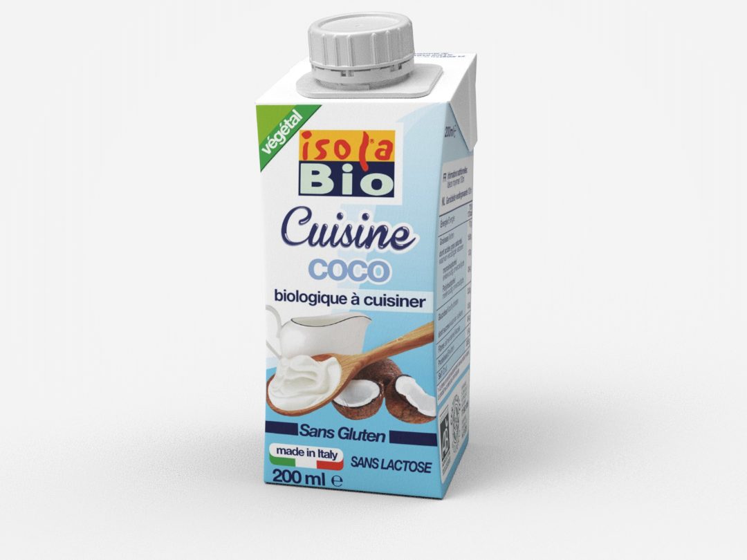 Cuisine coco Isola BIO : photo du produit rappelé le 24/09/2021
