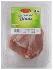Cuisse de dinde Corril : photo du produit rappelé le 14/11/2023