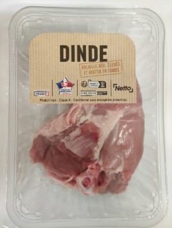 Cuisse de dinde Netto : photo du produit rappelé le 02/12/2025