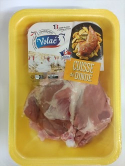 Cuisse de dinde Volae : photo du produit rappelé le 02/12/2025