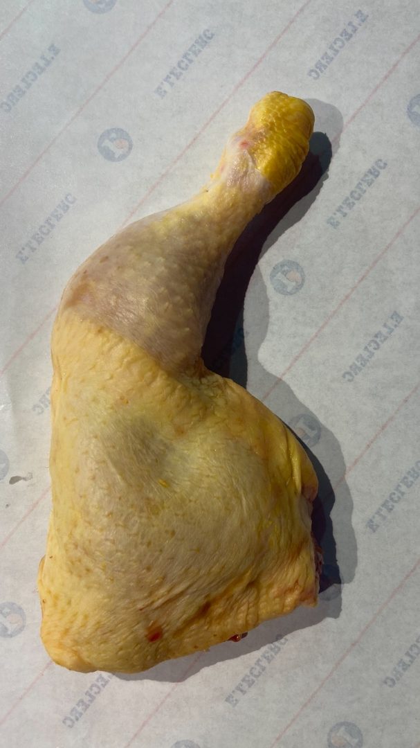 Cuisse de poulet : photo du produit rappelé le 03/10/2022