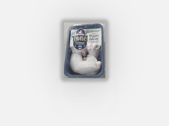 Cuisse de poulet Loue : photo du produit rappelé le 09/01/2024