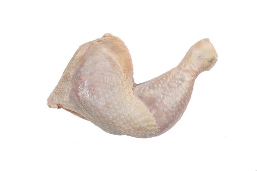 Cuisse de poulet standard 1/4 de Poulet Nu : photo du produit rappelé le 11/12/2025