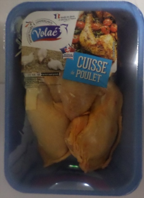 Cuisse de poulet Volae : photo du produit rappelé le 18/04/2024