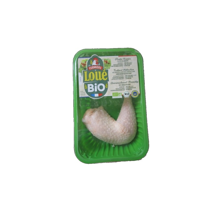 Cuisses de poulet bio BIO de Loue : photo 2 sur 2 du produit rappelé le 02/08/2023