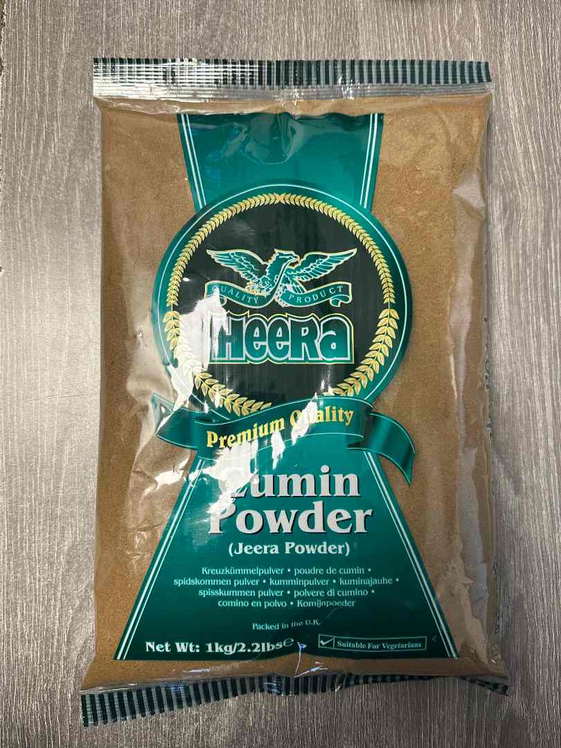 Cumin en poudre 1 kg Heera : photo du produit rappelé le 12/04/2024