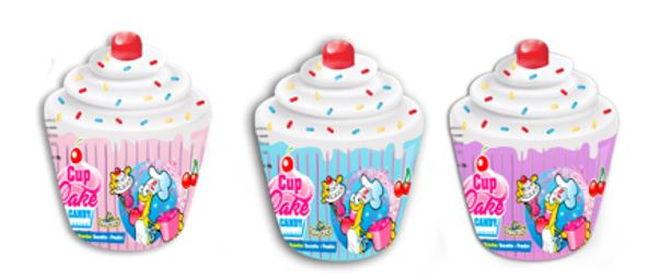 Cup cake candy : photo du produit rappelé le 27/06/2023