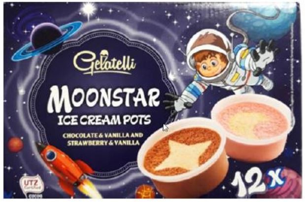 Cup enfant Gelatelli : photo du produit rappelé le 02/02/2022