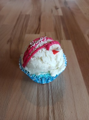 Cupcake de bain coco/monoï Savon de Luxe : photo du produit rappelé le 25/08/2022