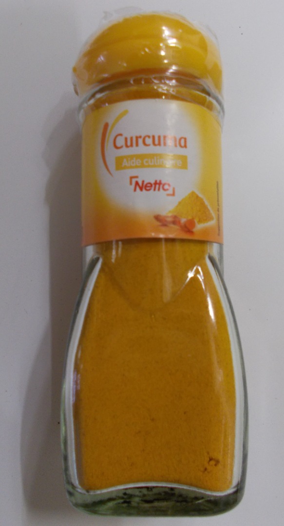 Curcuma 37g Netto : photo du produit rappelé le 19/04/2021