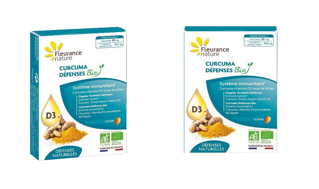 Curcuma défenses Fleurance Nature : photo du produit rappelé le 06/07/2021