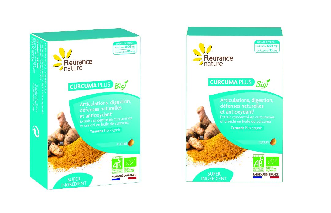 Curcuma Fleurance Nature : photo du produit rappelé le 06/07/2021