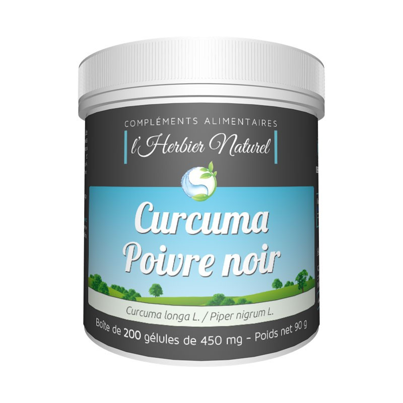 Curcuma/poivre Herbier Naturel : photo du produit rappelé le 18/05/2022