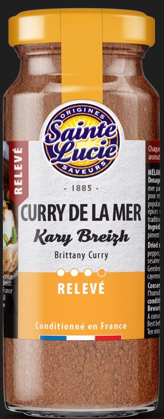 Curry de la mer Sainte Lucie : photo du produit rappelé le 05/12/2022