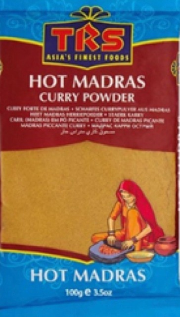 Curry de madras moulu 100g TRS : photo du produit rappelé le 26/08/2022