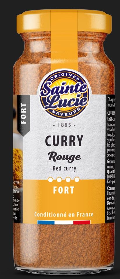 Curry rouge Sainte Lucie : photo du produit rappelé le 05/12/2022