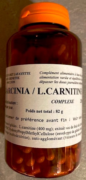 Cx garnicinia-carnitine Pharmacie Florit Lafayette : photo du produit rappelé le 24/04/2025