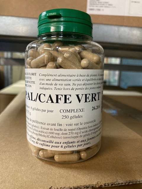 Cx nopal-cafe vert Pharmacie Florit Lafayette : photo du produit rappelé le 23/09/2021