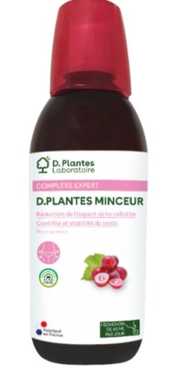 D. Plantes minceur solution a boire 500 ml Dplantes : photo du produit rappelé le 23/04/2025