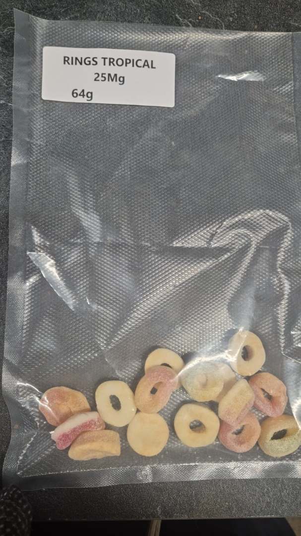 D9 gummies Jerycan : photo du produit rappelé le 10/12/2024