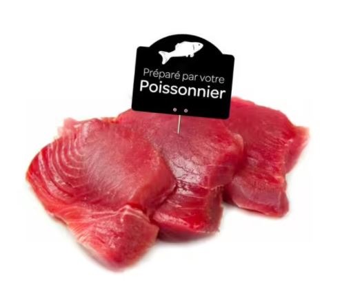 Darne de thon vendue au stand traditionnel : photo du produit rappelé le 08/03/2022