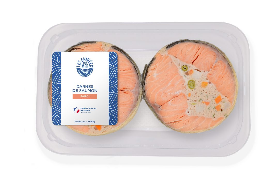Darnes saumon farci Les Entrées de la Mer : photo du produit rappelé le 20/01/2022
