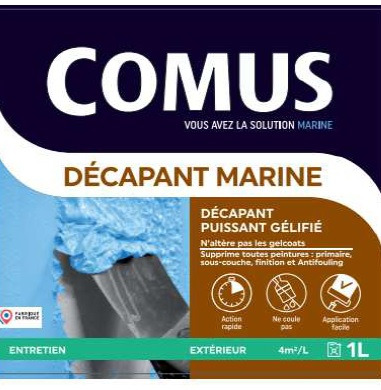 Décapant marine 1l Comus : photo du produit rappelé le 06/10/2023