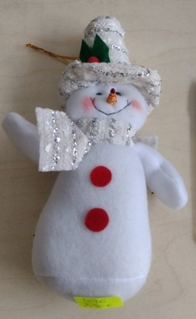 Décoration de noël : bonhomme de neige : photo du produit rappelé le 07/02/2025