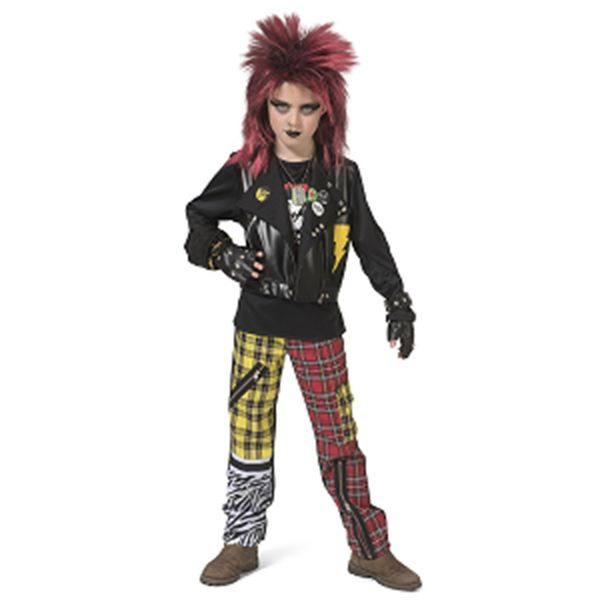 Deguisement enfant punk taille 116cm - 140 cm Funny Fashion Espa BV : photo du produit rappelé le 03/07/2023