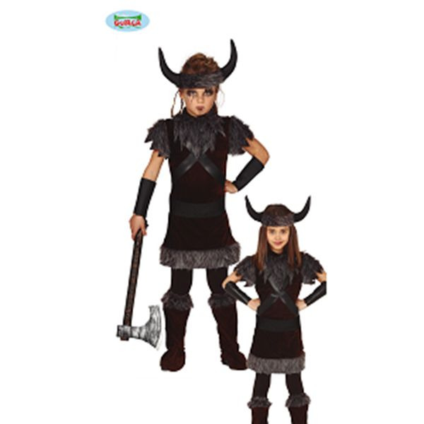 Deguisement enfant viking taille 3-4 ans, 5-6 ans, 7-9 ans Fiestas Guirca : photo du produit rappelé le 04/07/2023