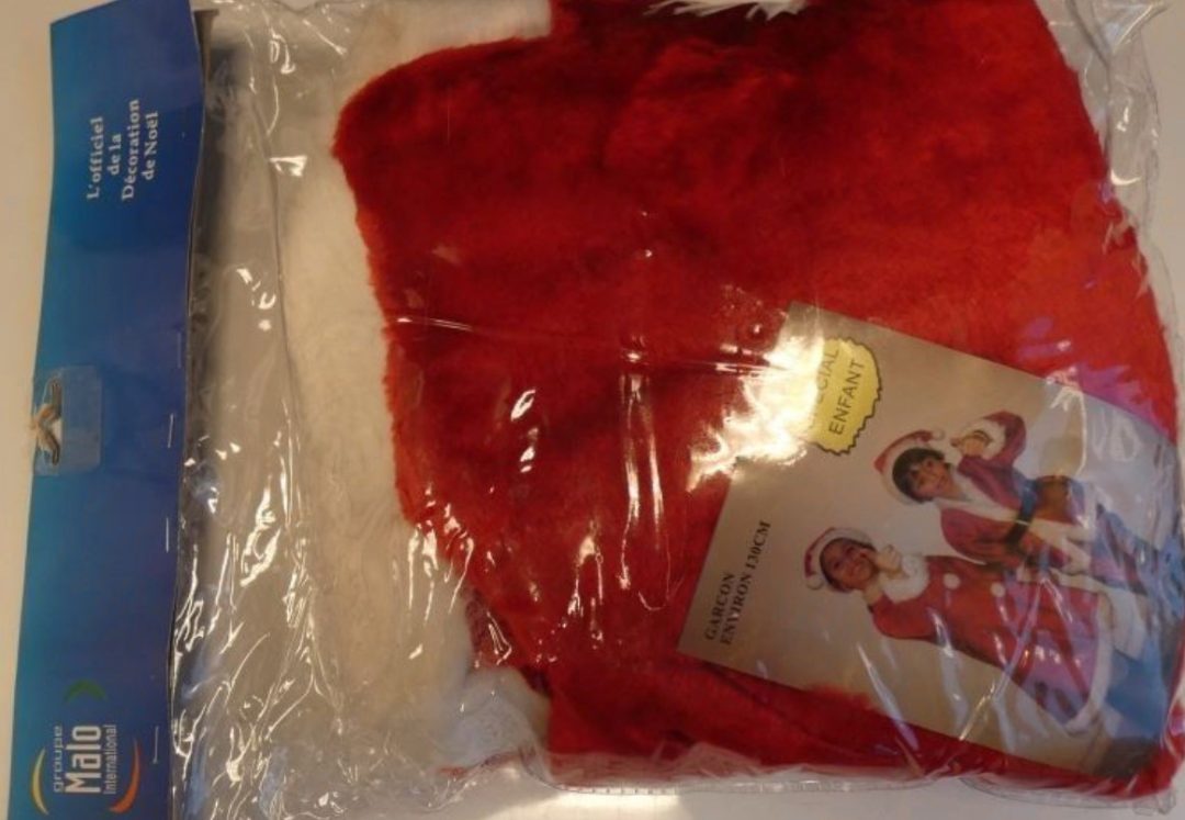 Déguisement père noël spécial enfant garçon 130 cm Malo Cash : photo du produit rappelé le 05/03/2025