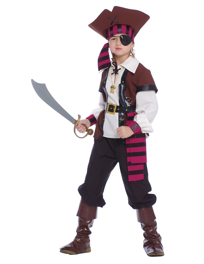 Déguisement pirate des 7 mers fille et garçon Fiestas Guirca : photo 2 sur 2 du produit rappelé le 23/03/2023