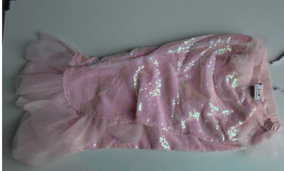 Déguisement sirène crystal pink (réf 01795) Marque Propre : photo du produit rappelé le 20/04/2026