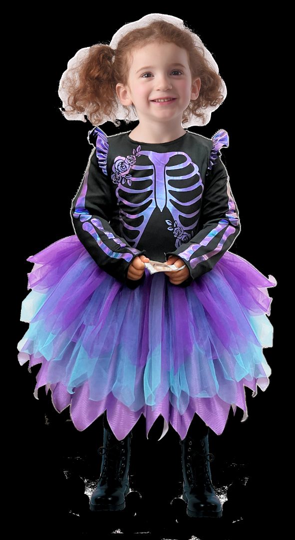 Déguisement squelette - robe avec tutu Jadeo : photo du produit rappelé le 22/12/2025